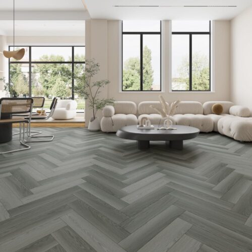 Woodlands Forest Herringbone Cragside 6007