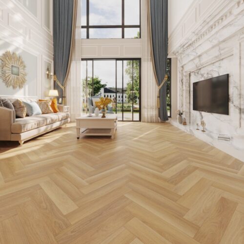 Woodlands Nature Herringbone Inversnaid 8003