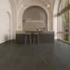Anglo Flooring Marbra Vintage Black Gloss Marble Tile Effect Plank Laminate Flooring 8mm 2 19m ~9501956161247 02c Mp