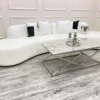 Miami Curved 2 Piece White