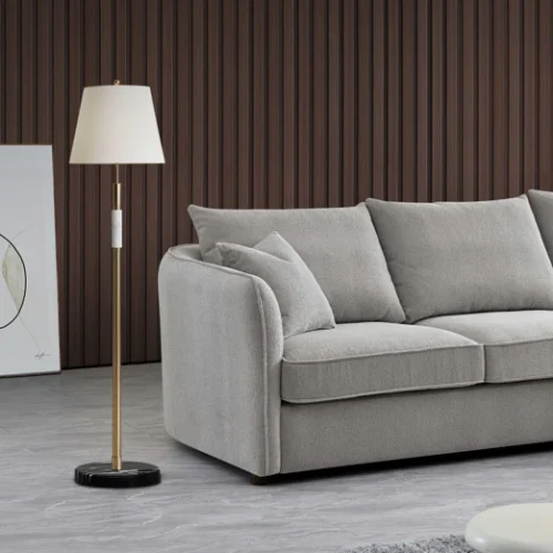 Rubin Corner Chaise Pebble 2