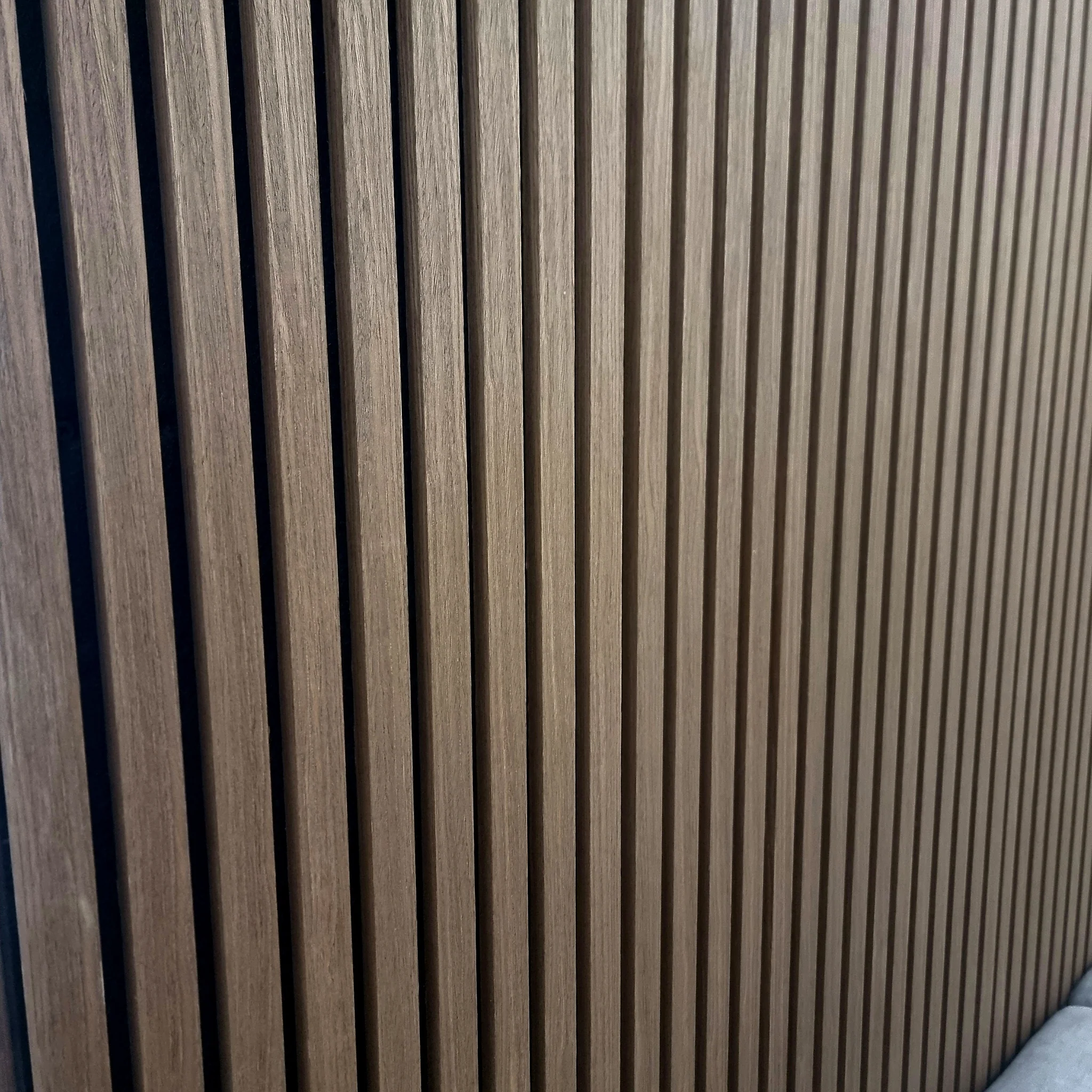 Real Wooden Acoustic Slatted Wall Panels - Light Oak - 240cm x 60cm (4 pack) Image 6 Real Wooden Acoustic Slatted Wall Panels - Light Oak - 240cm x 60cm (4 pack) product image 6