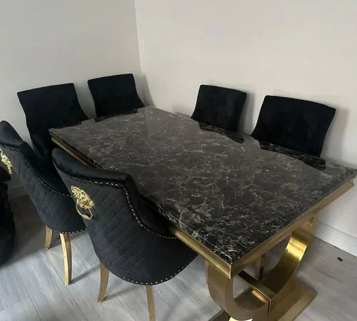 Black & Gold Marble