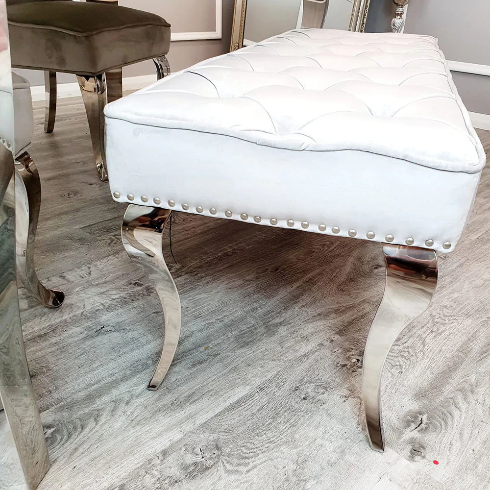 Louis Dining Bench ligt gre 3 Louis Dining Bench Ligt Gre 3