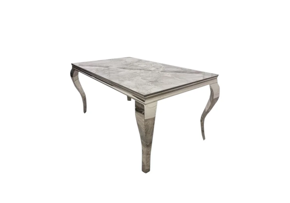 Louis Grey Marble Dining Table Louis Grey Marble Dining Table