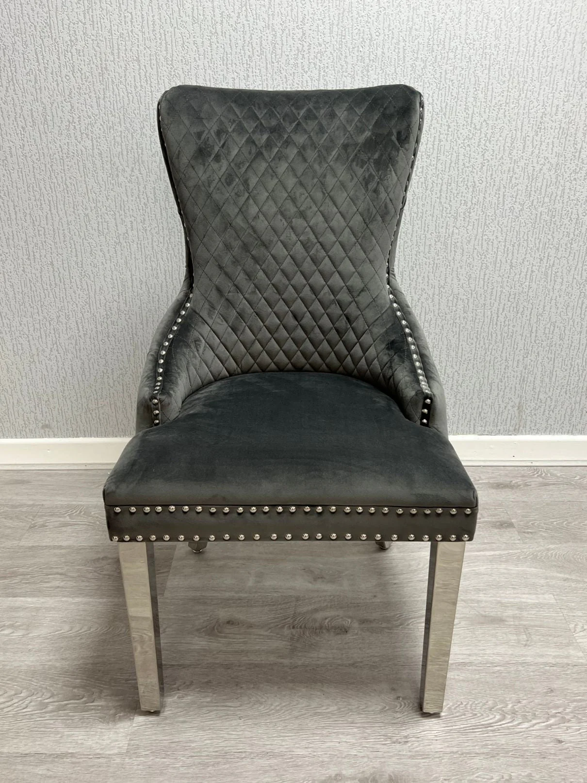 Louis Marble 160CM Dining Table + Victoria Grey Ring Chairs, Bench Option4 Louis Marble 160cm Dining Table + Victoria Grey Ring Chairs, Bench Option4