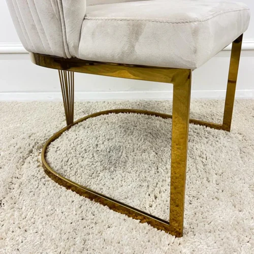 Chelmsford Velvet Dining Chair 3