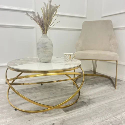 Chelmsford Velvet Dining Chair 4