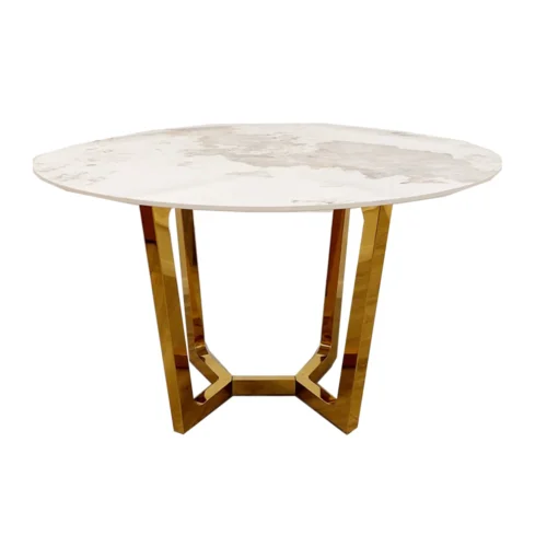 Lucien Gold Round Pandora Top