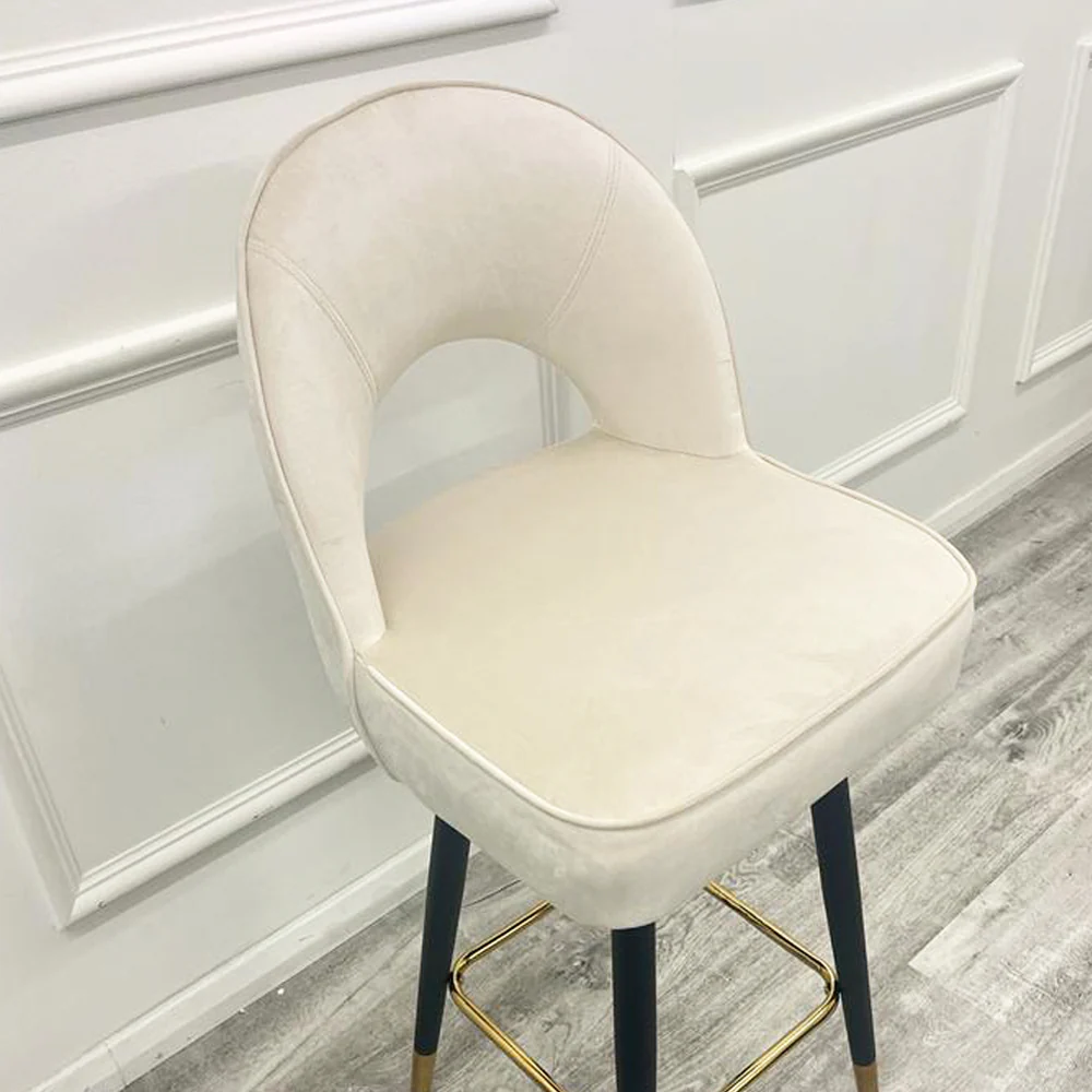 Astra Bar Stools velvet Astra Bar Stools Velvet
