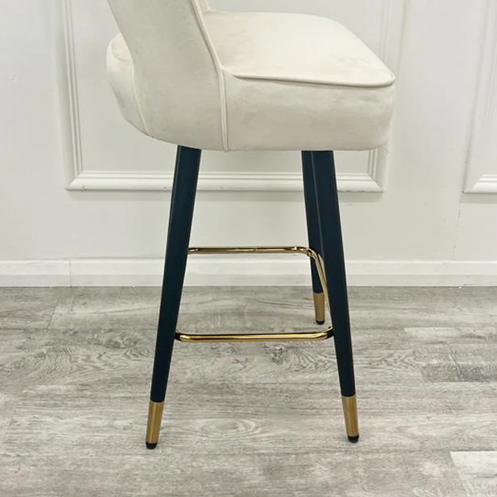 Astra Bar Stools velvet 2 Astra Bar Stools Velvet 2