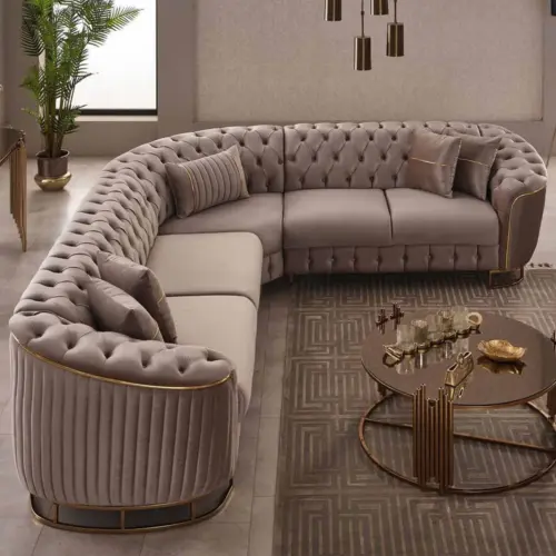Vienna Luxe Corner Beige 1