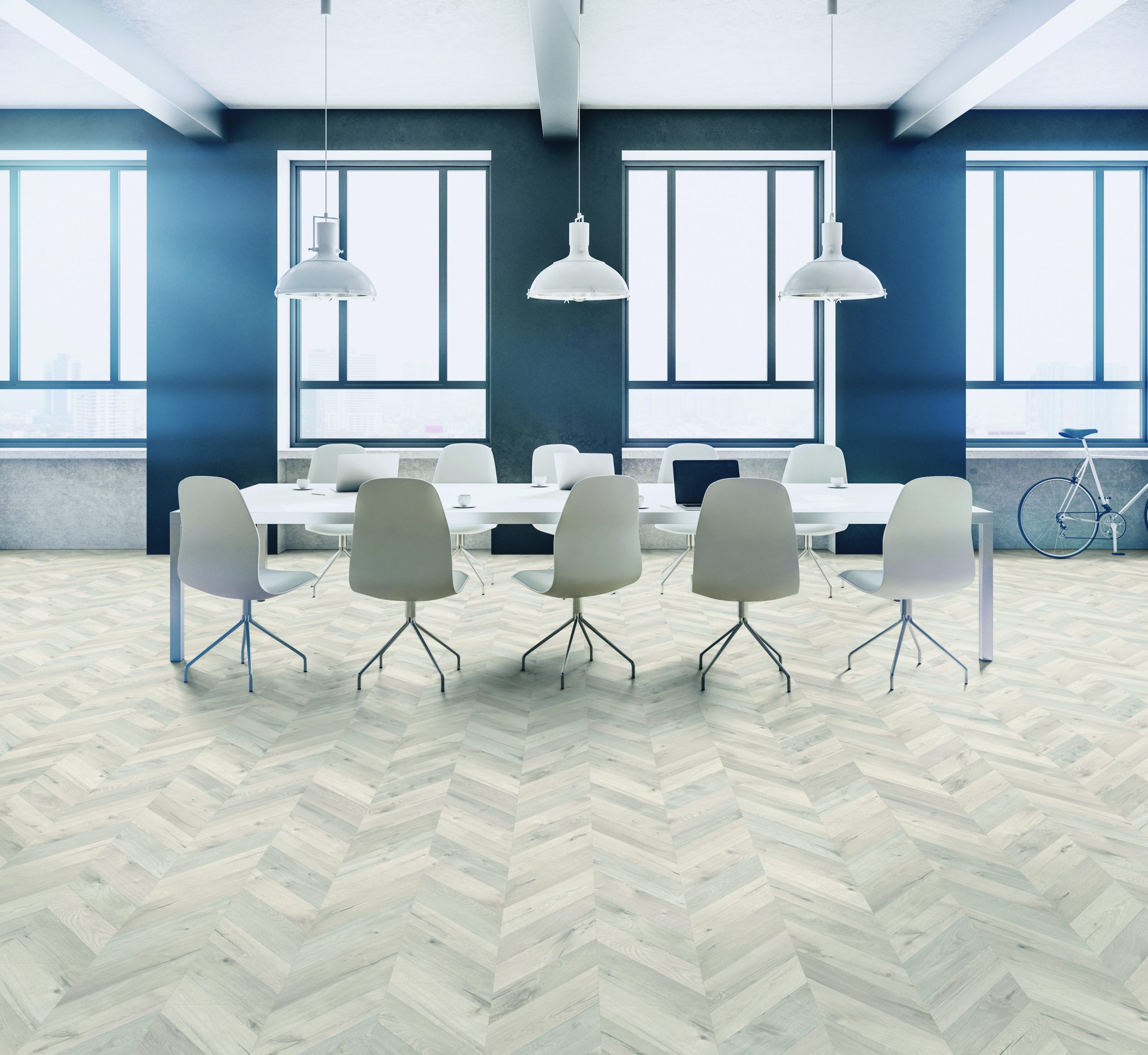 Kaindl FISHbone Oak Fortress Alnwig 8mm Laminate Flooring Image 2 Kaindl FISHbone Oak Fortress Alnwig 8mm Laminate Flooring product image 2