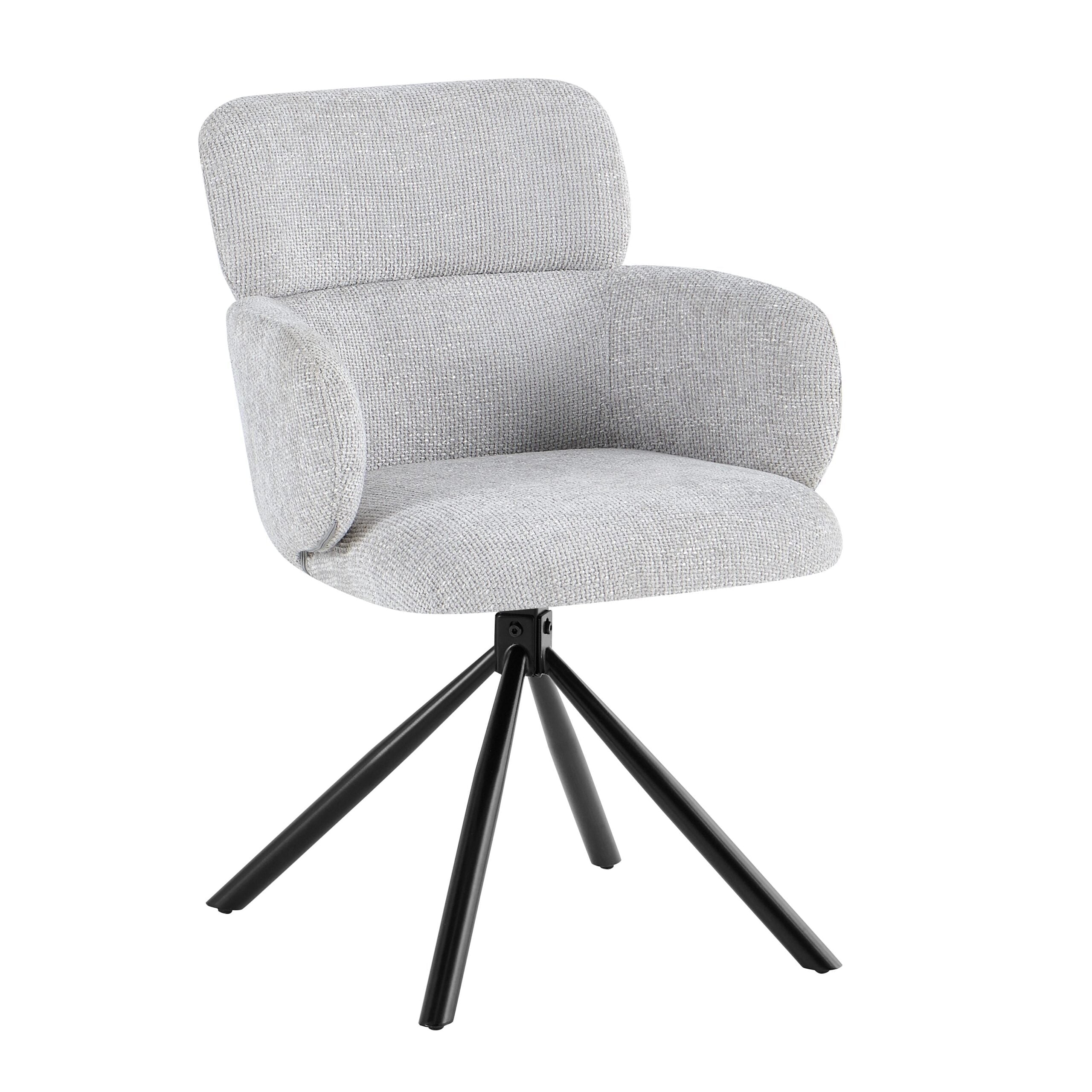 Tuscany Grey 360 Swivel Chair Image 5 Tuscany Grey 360 Swivel Chair product image 5