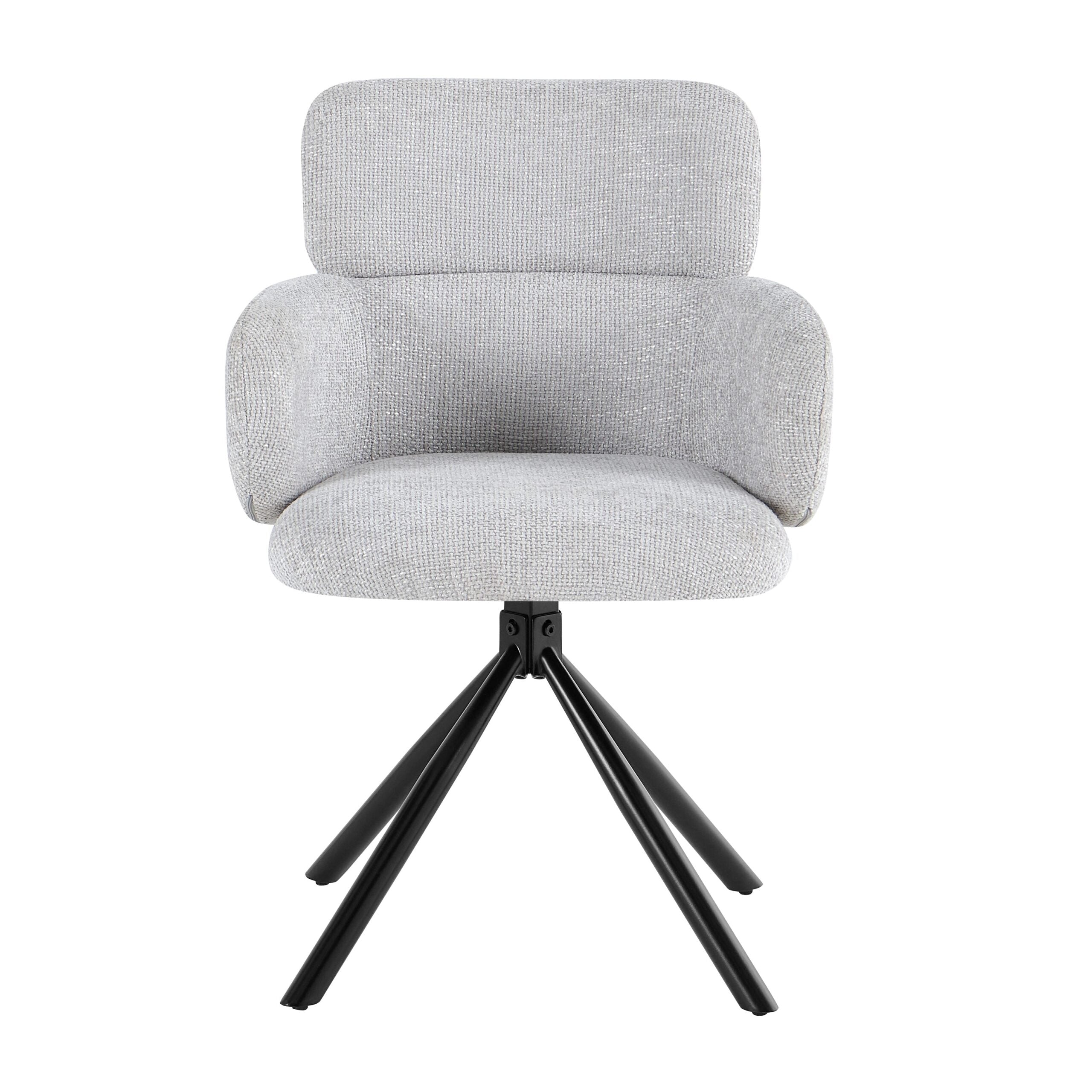 Tuscany Grey 360 Swivel Chair Image 6 Tuscany Grey 360 Swivel Chair product image 6